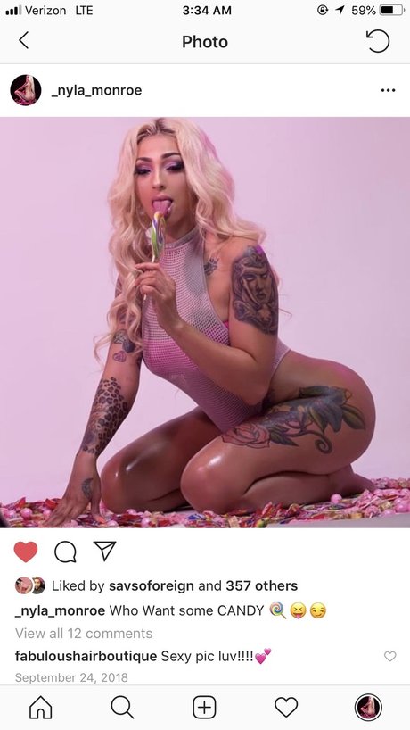 Nacktes geleaktes OnlyFans-Foto von Nyla