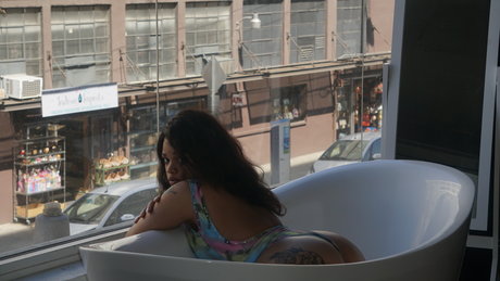 Nacktes geleaktes OnlyFans-Foto von Qu Rose