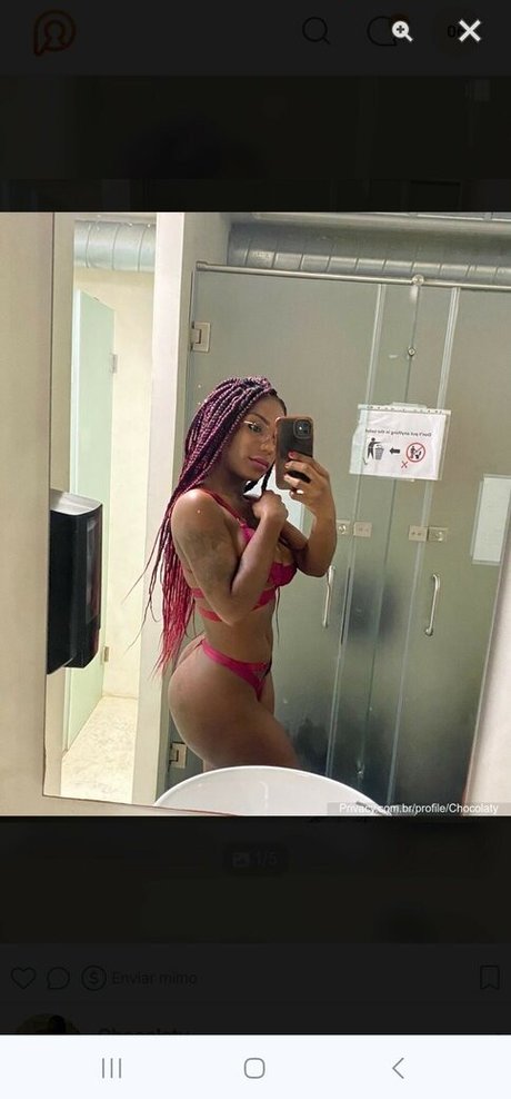 Nacktes geleaktes OnlyFans-Foto von Chocolaty